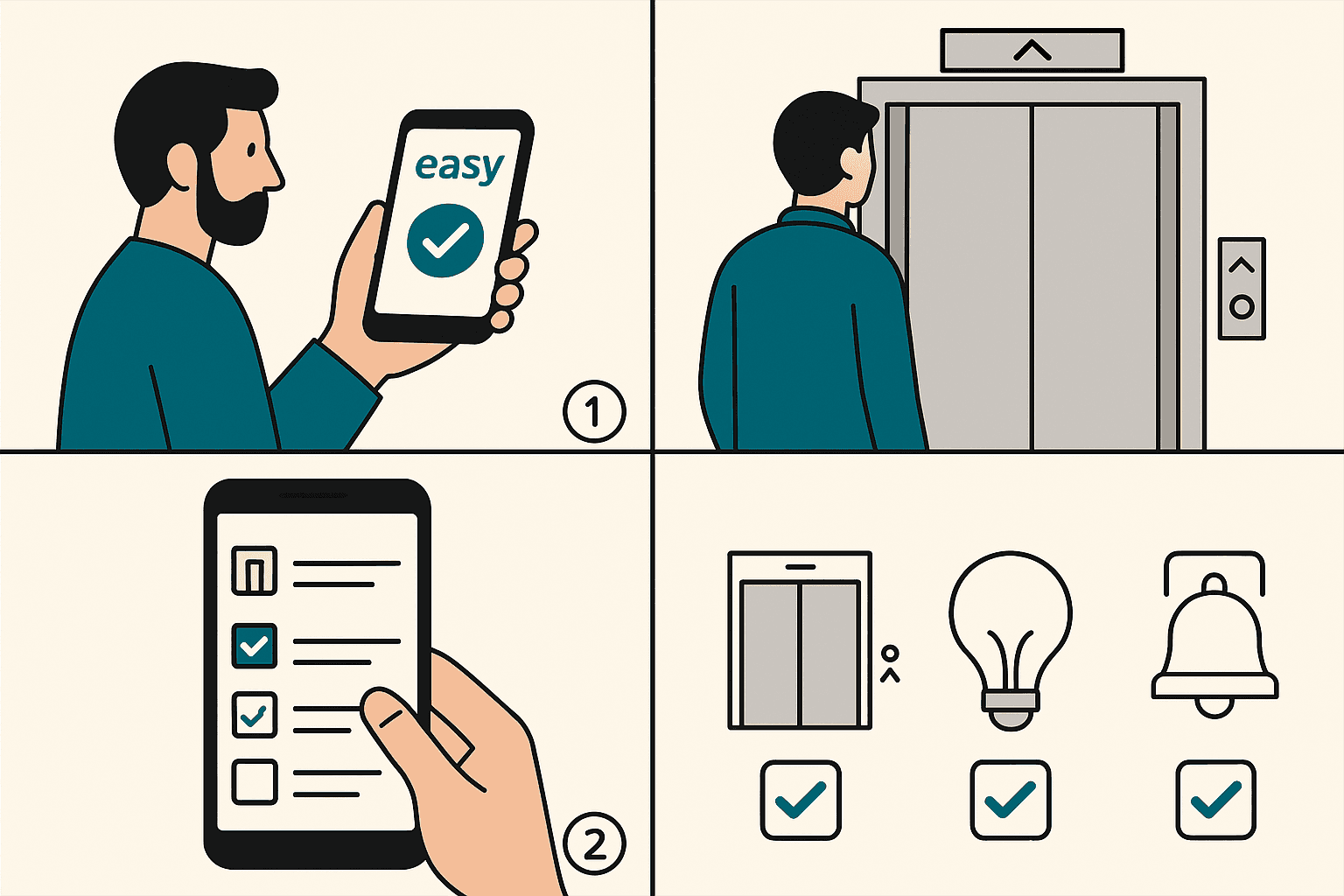 Inaugenscheinnahme einfach per App durchführen